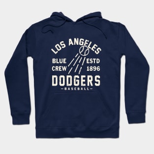 Dodgers Retro 1 by Buck Tee Hoodie